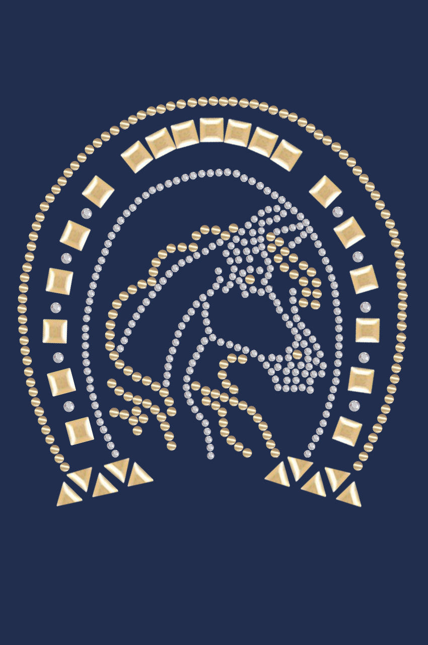 Horse Shoe - Womens T-shirt