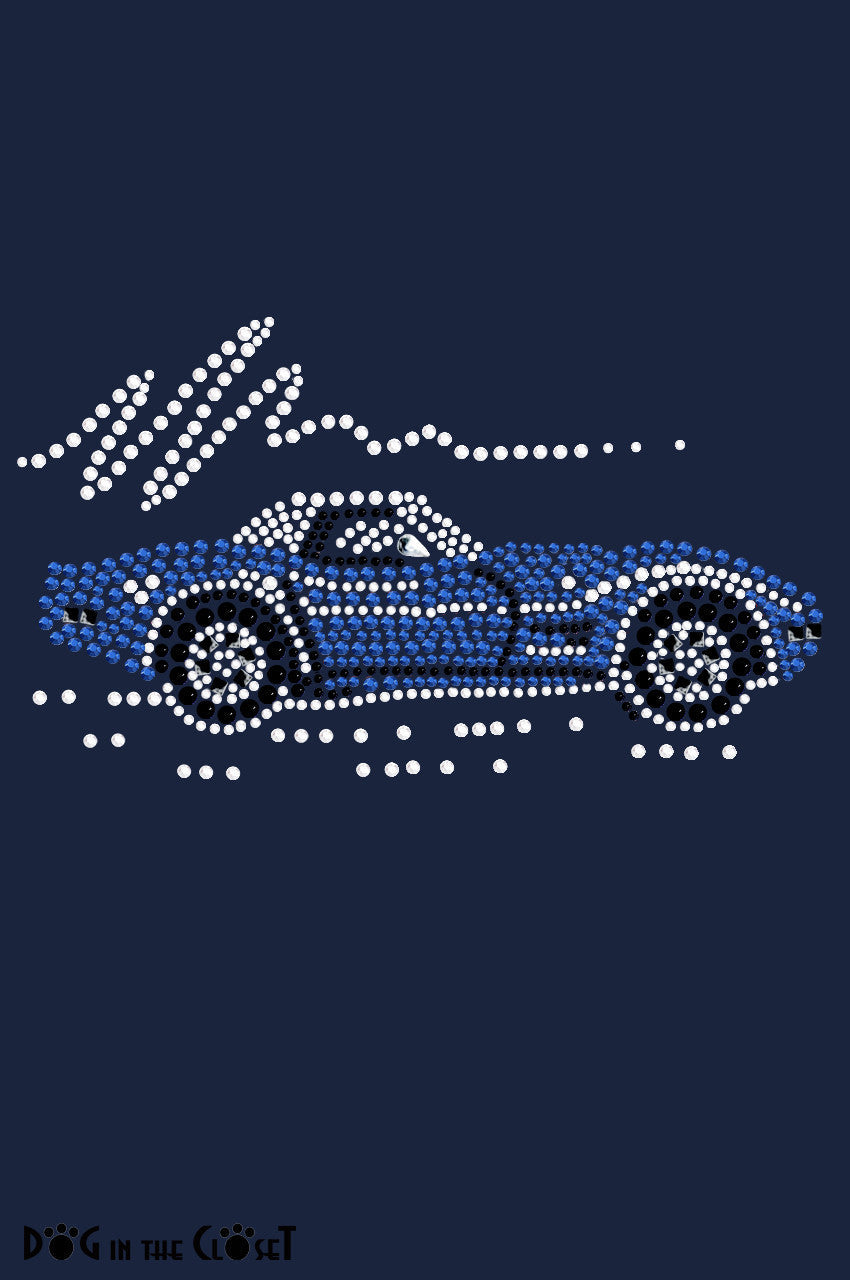 Blue Corvette - Womens T-shirt