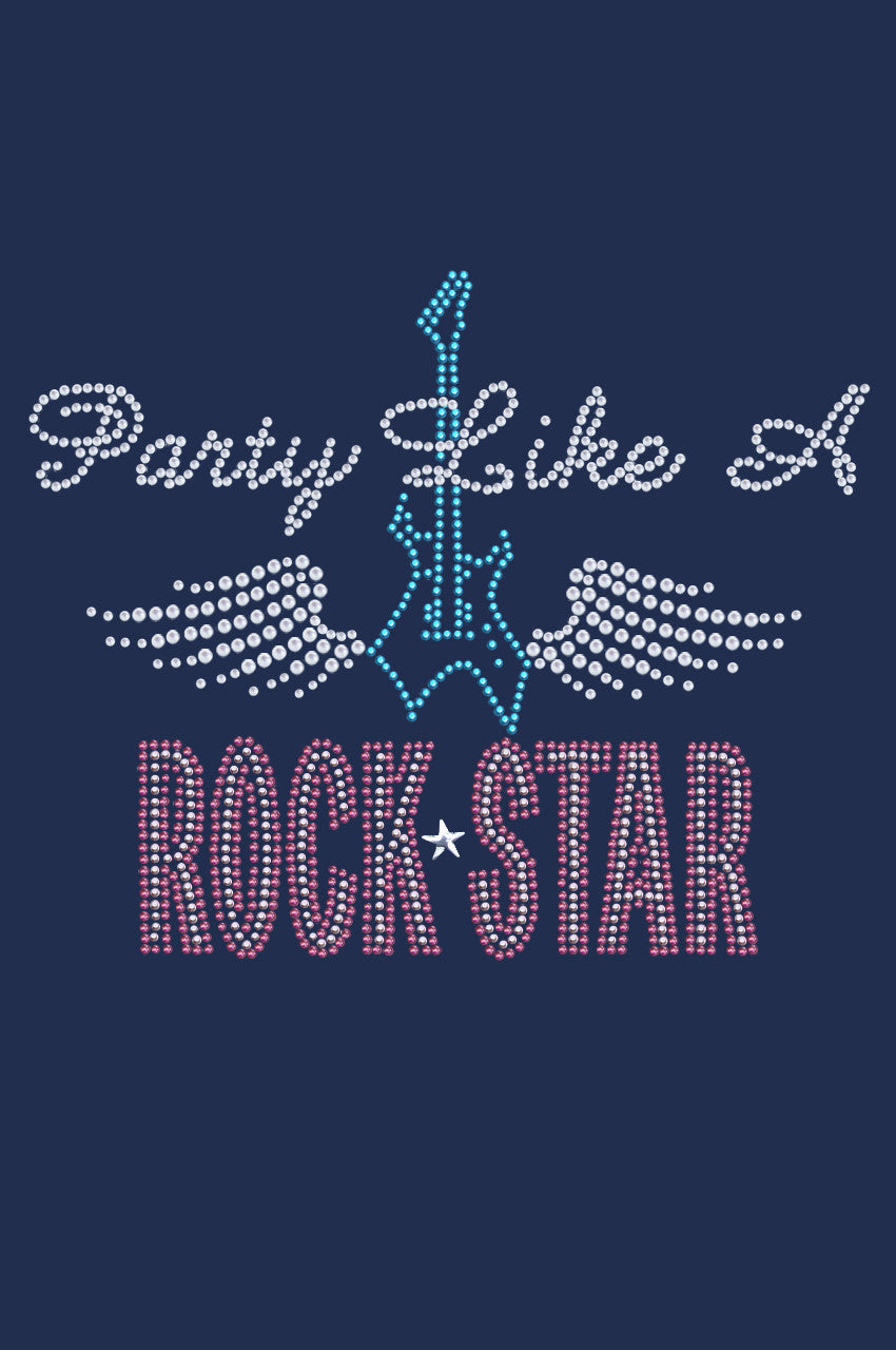 Party Like a Rock Star - Womens T-shirt