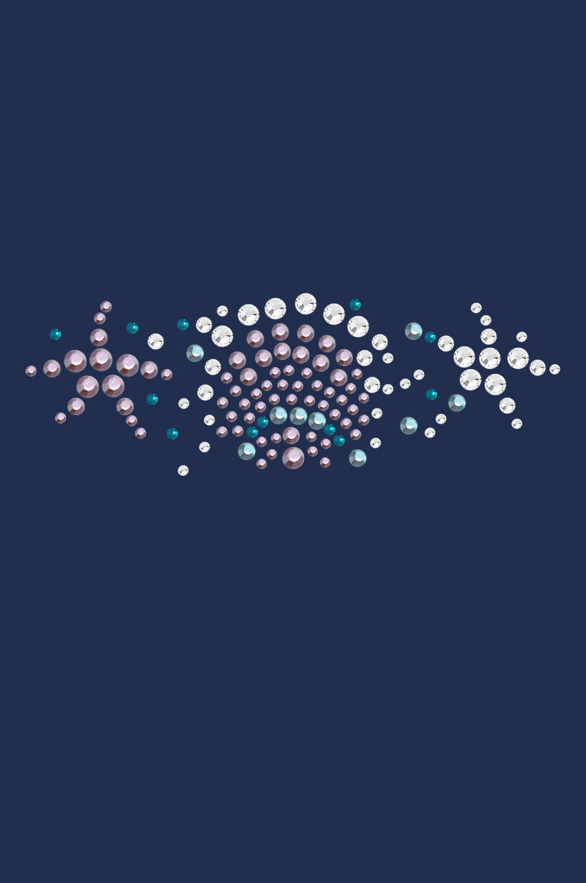 Sea Shells (Small Rhinestone) - Women's T-shirt