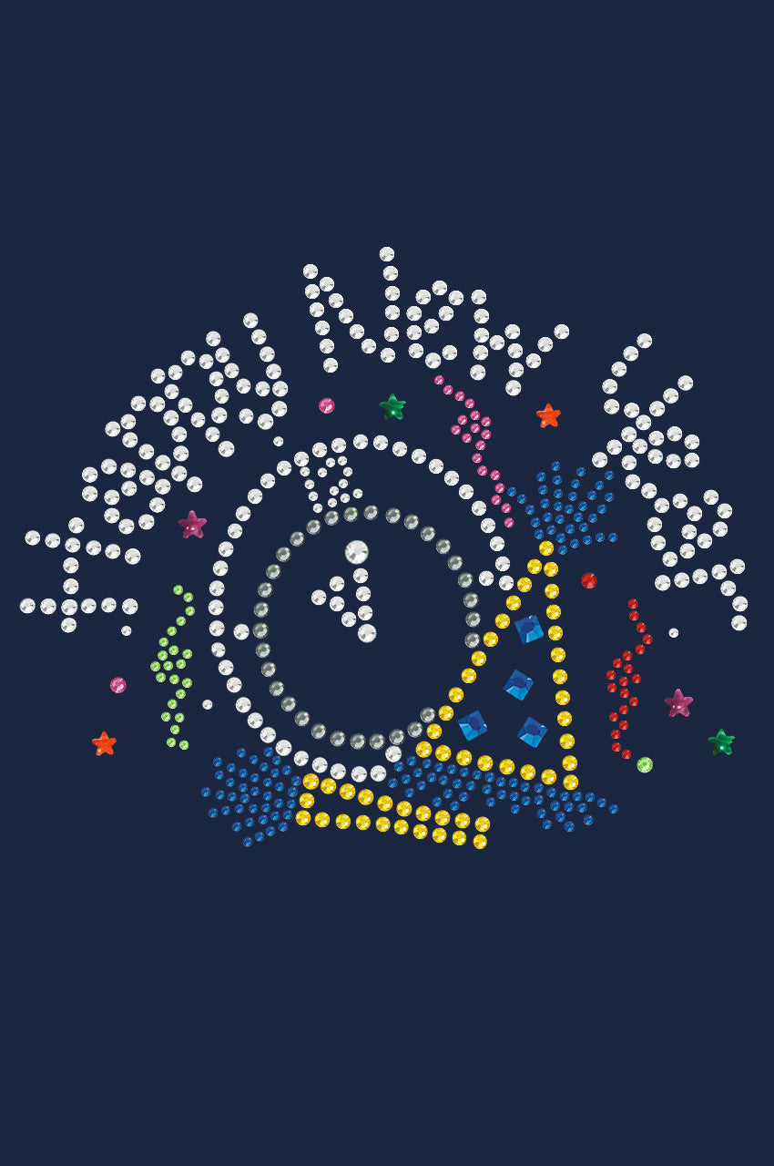 Happy New Year Clock - Women's Tee