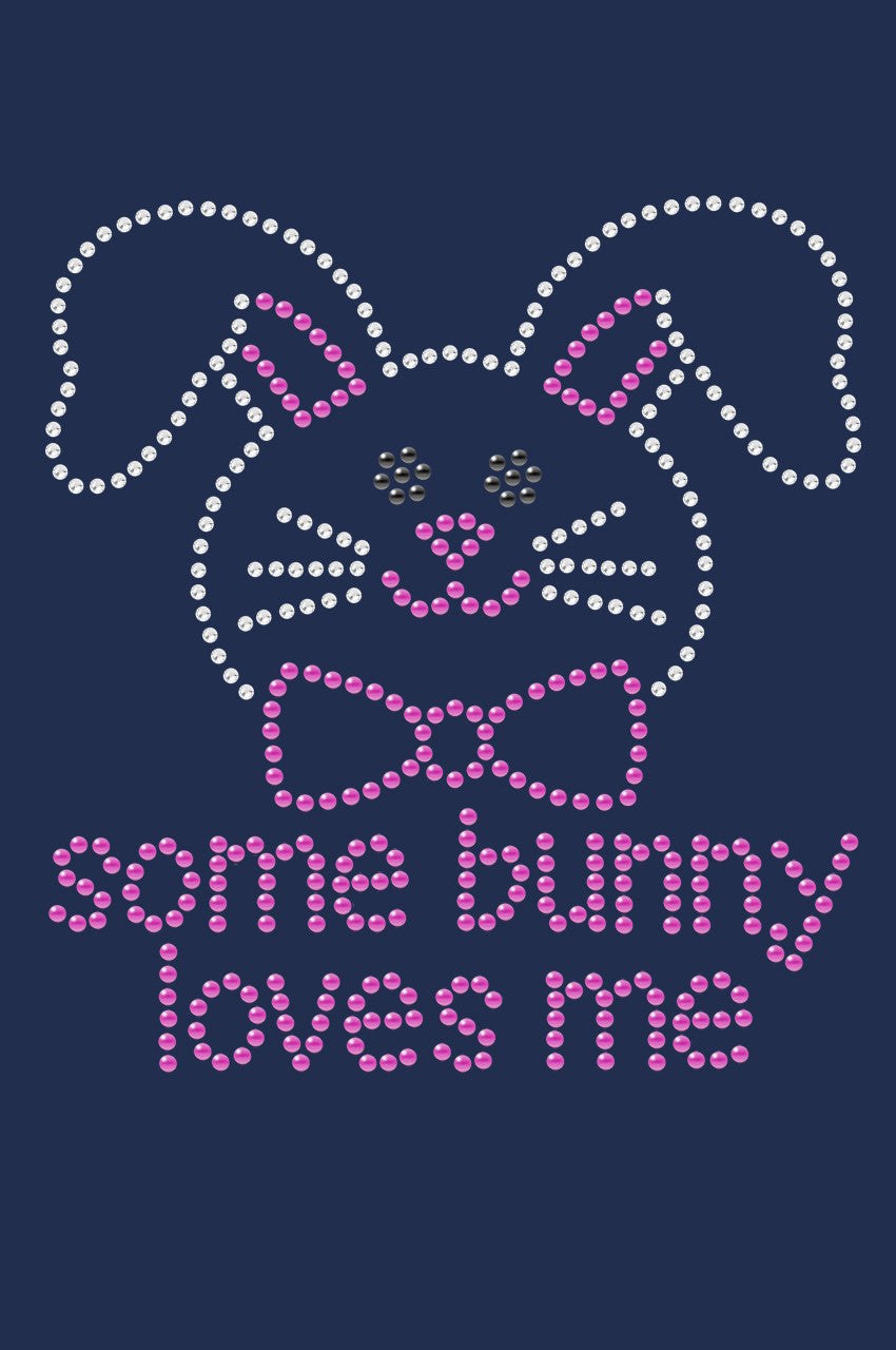 Some Bunny Loves Me (Pink) - Bandanna