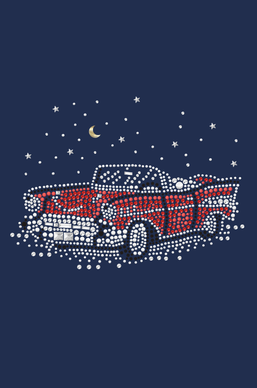 Red Convertible - Womens T-shirt