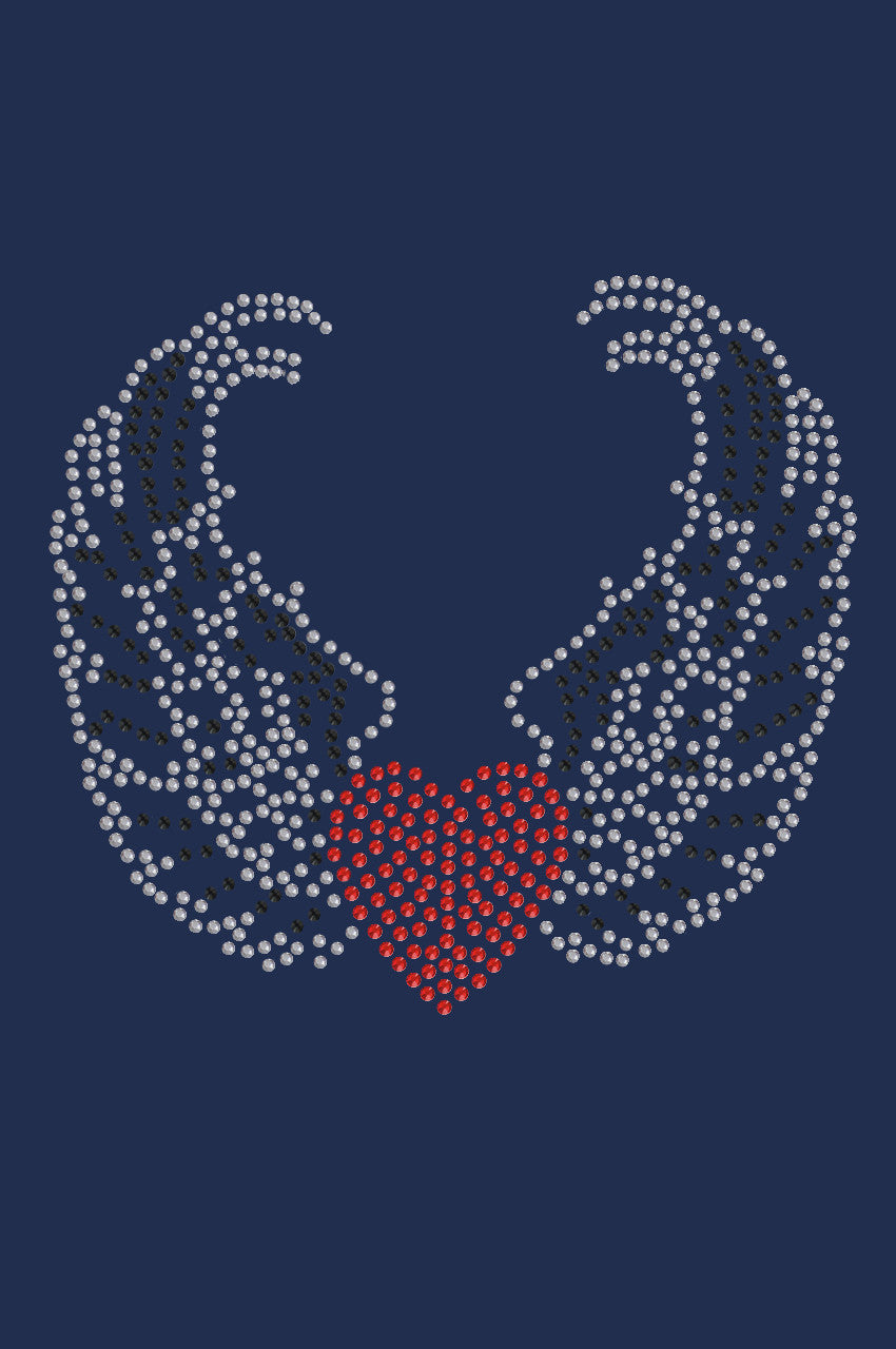 Heart with Wings 1 - Women's T-shirt