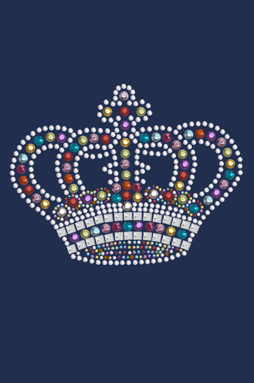 Crown #14 (Multicolored) - Womens T-shirt