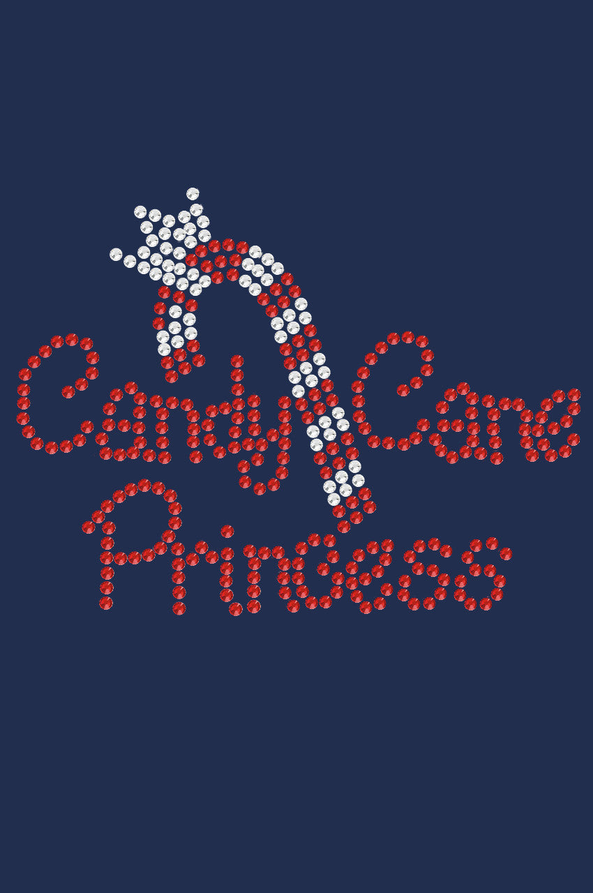 Candy Cane Princess - Womens T-shirt