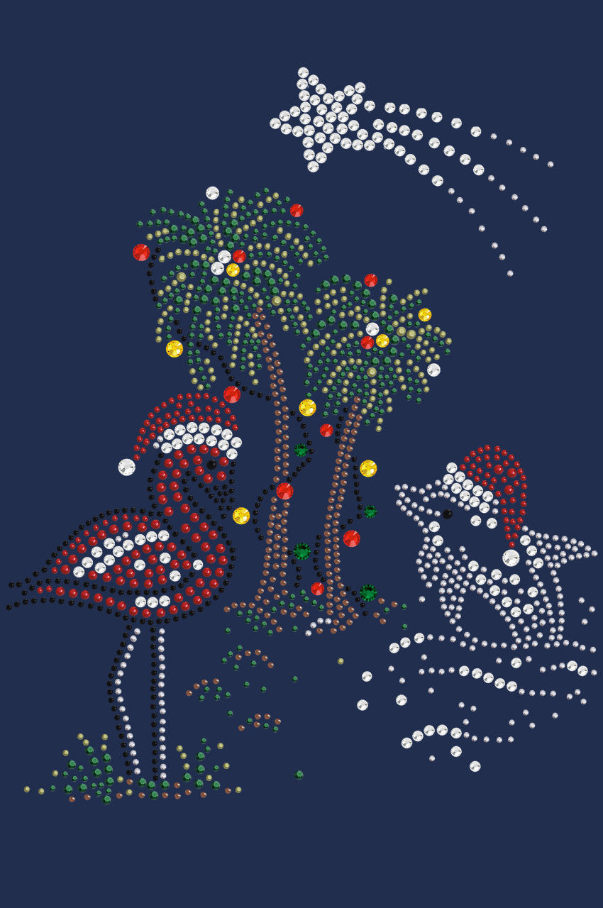 Tropical Christmas - Womens T-shirt