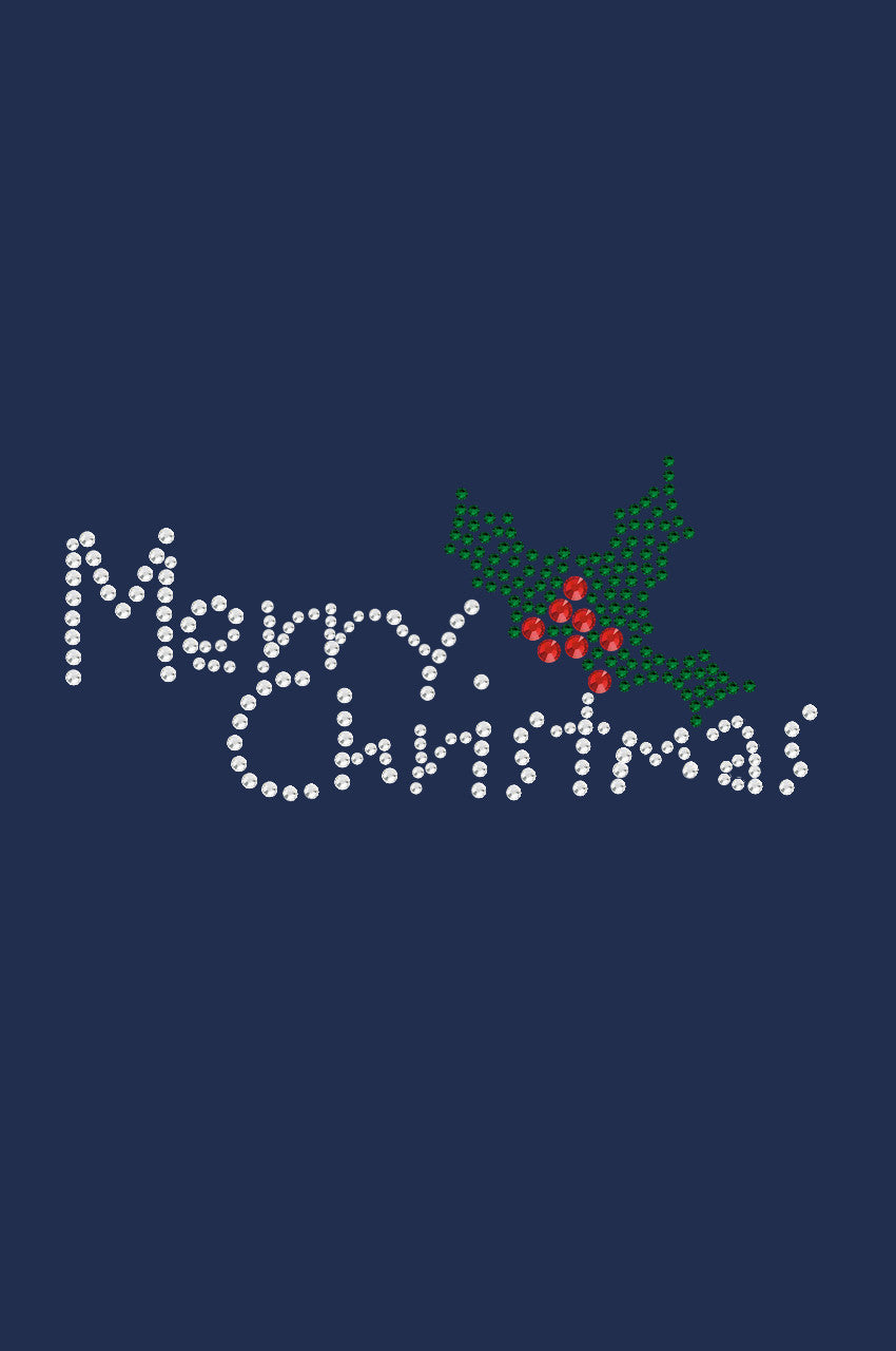 Merry Christmas with Holly - Bandana