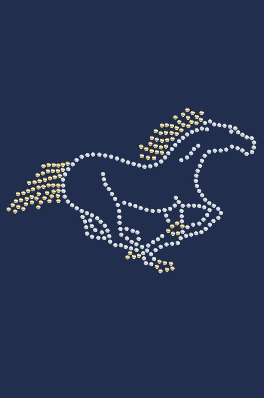 Horse (Running) - Womens T-shirt