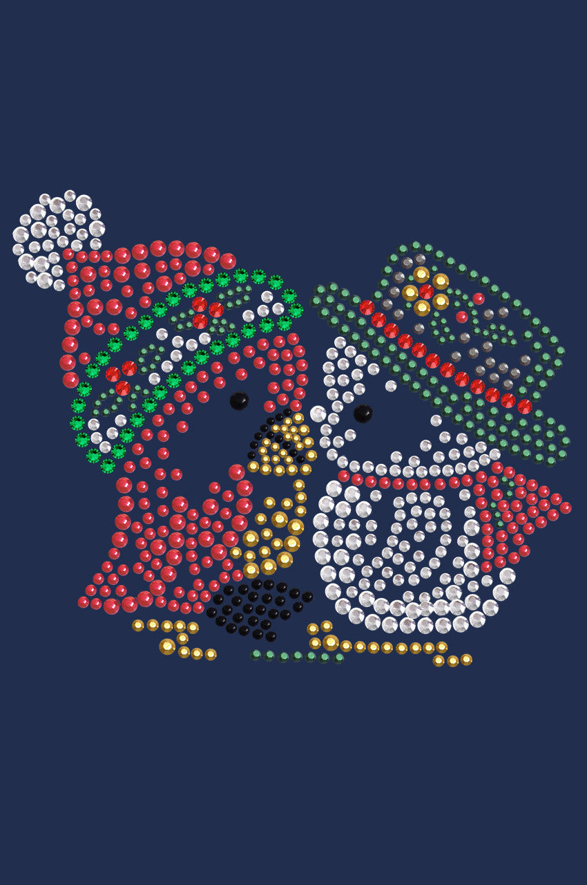 Christmas Birds - Womens T-shirt