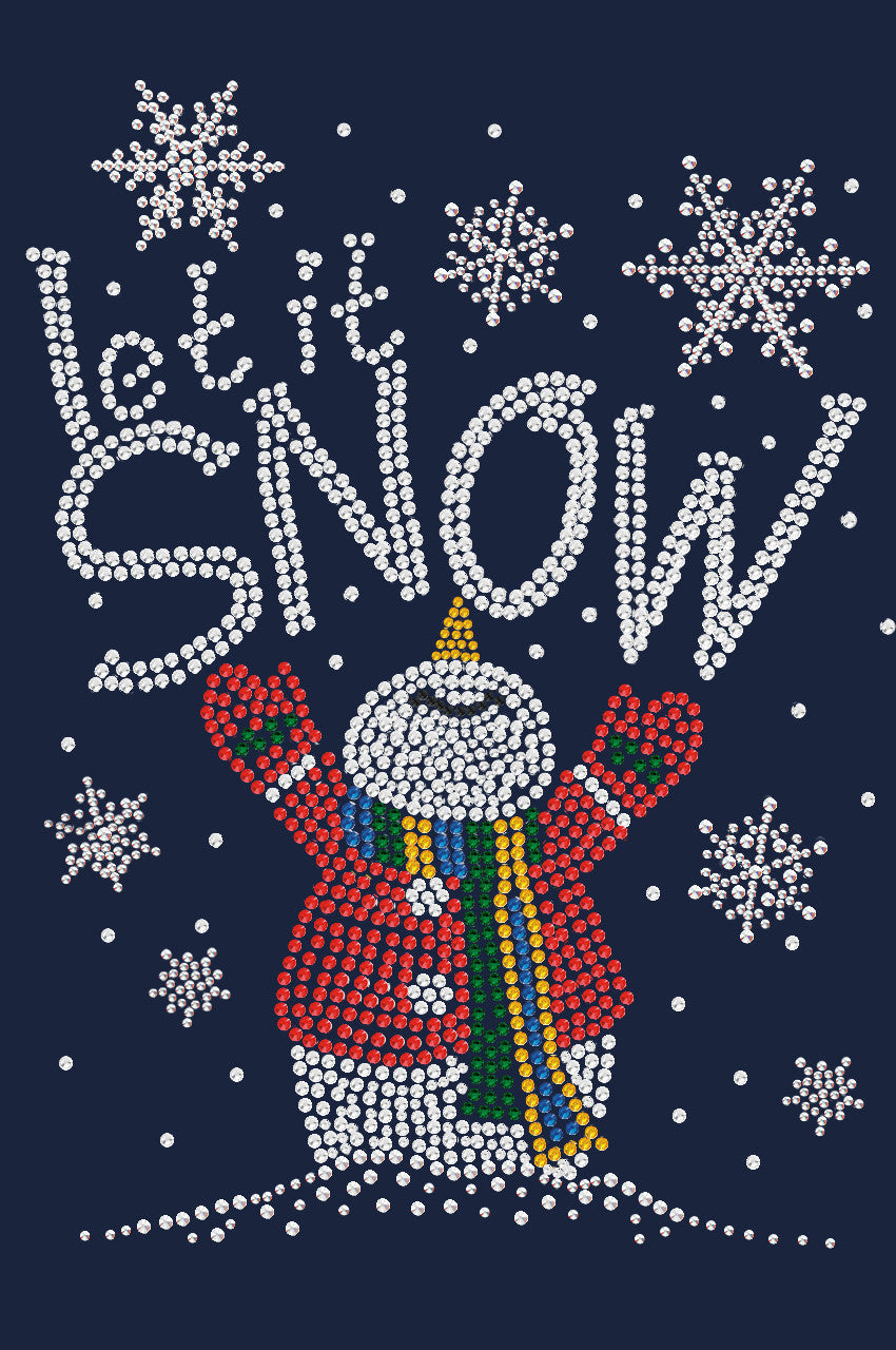 Let it Snow Snowman - Womens Tee