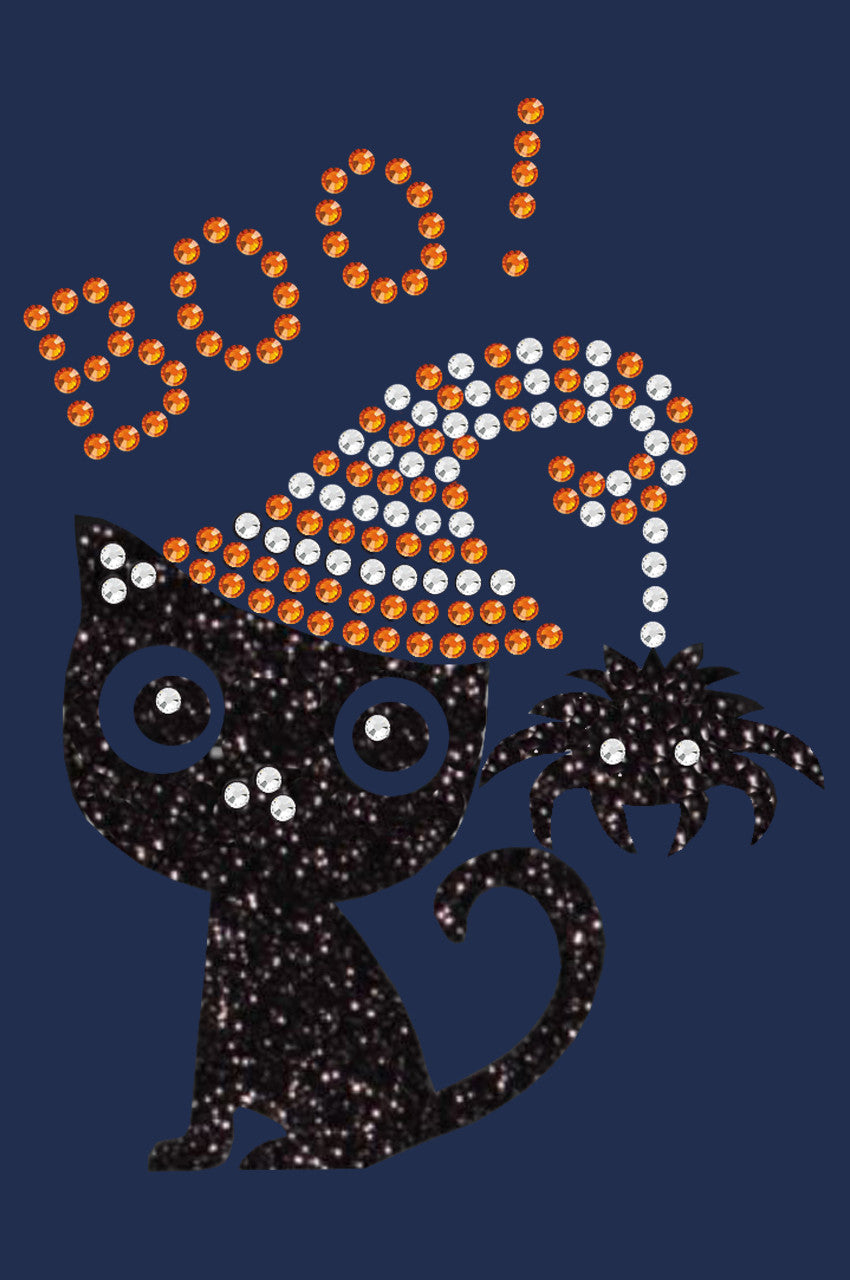 Cat with Spider Hat - Women's T-shirt