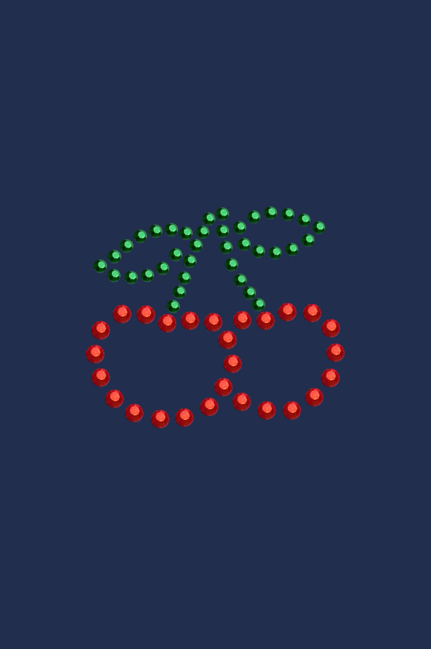 Cherries (Outline) - Womens T-shirt