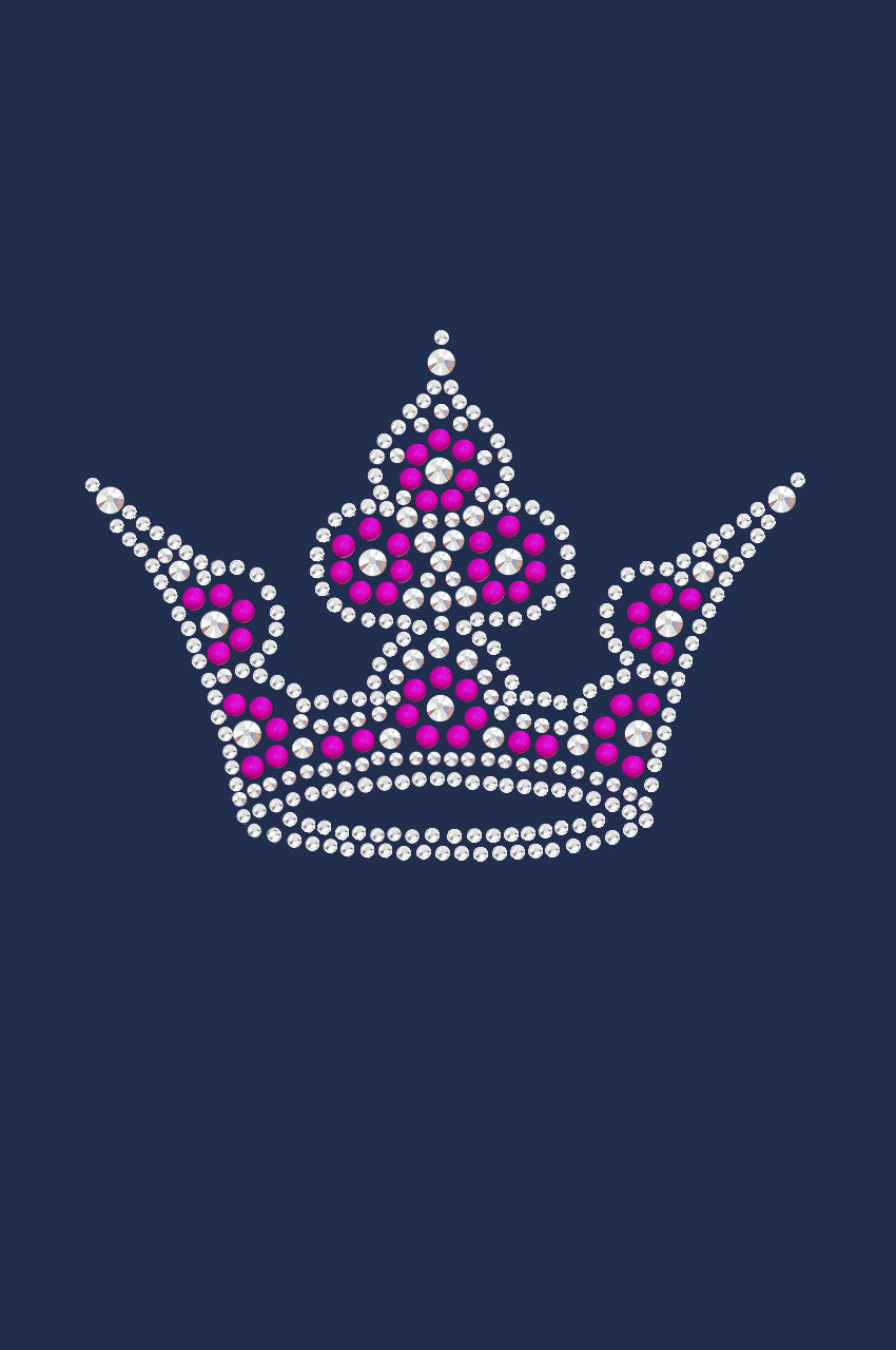 Crown 6 (Pink, & AB) - Womens T-shirt