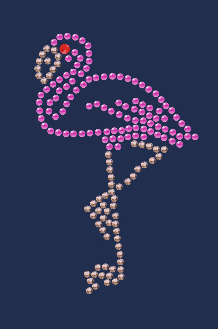 Pink Flamingo (Small) - Women's T-shirt
