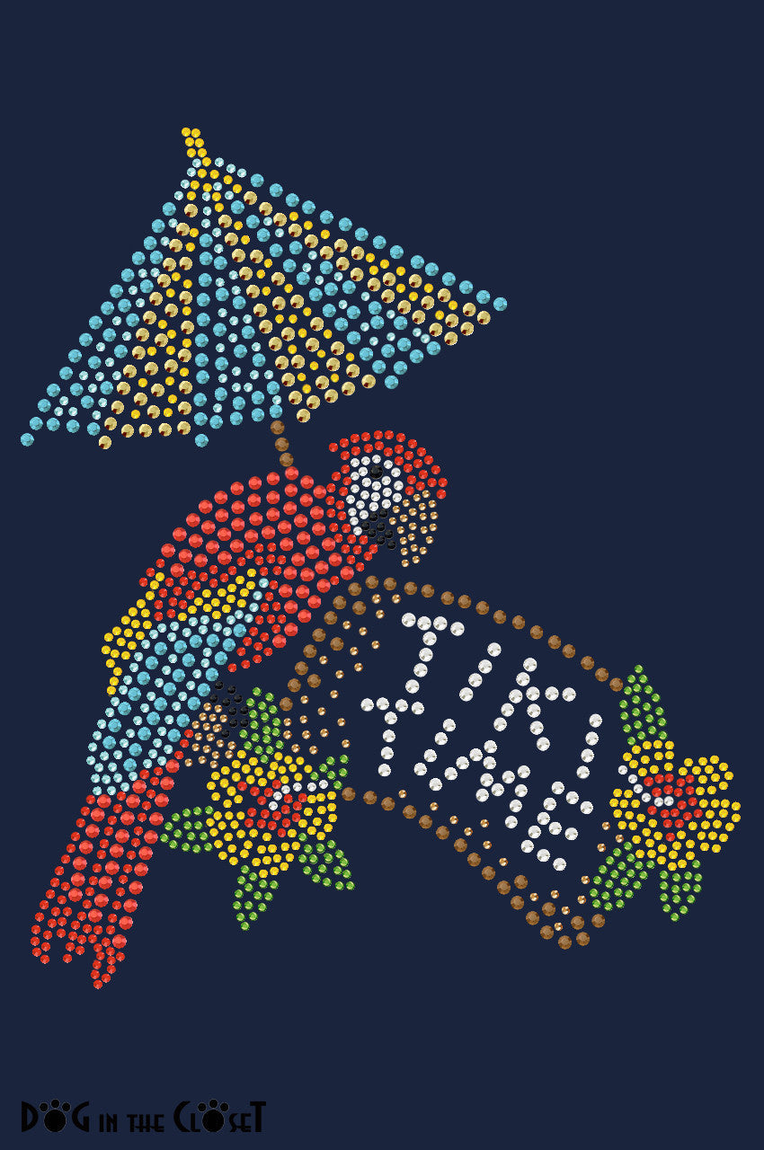 Tiki Time Parrot - Bandana