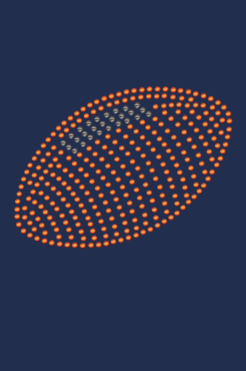 Football (Orange 1) - Womens Tee