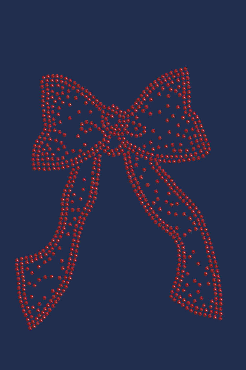 Bow (Red) - Womens T-shirt