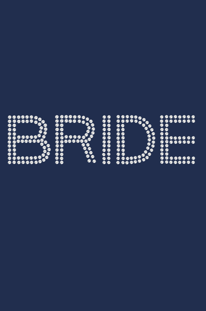 Bride (Large Block Letters)- Womens T-shirt