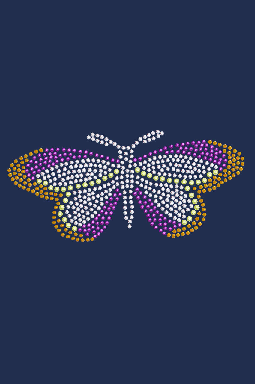 Magenta Butterfly - Women's T-shirt