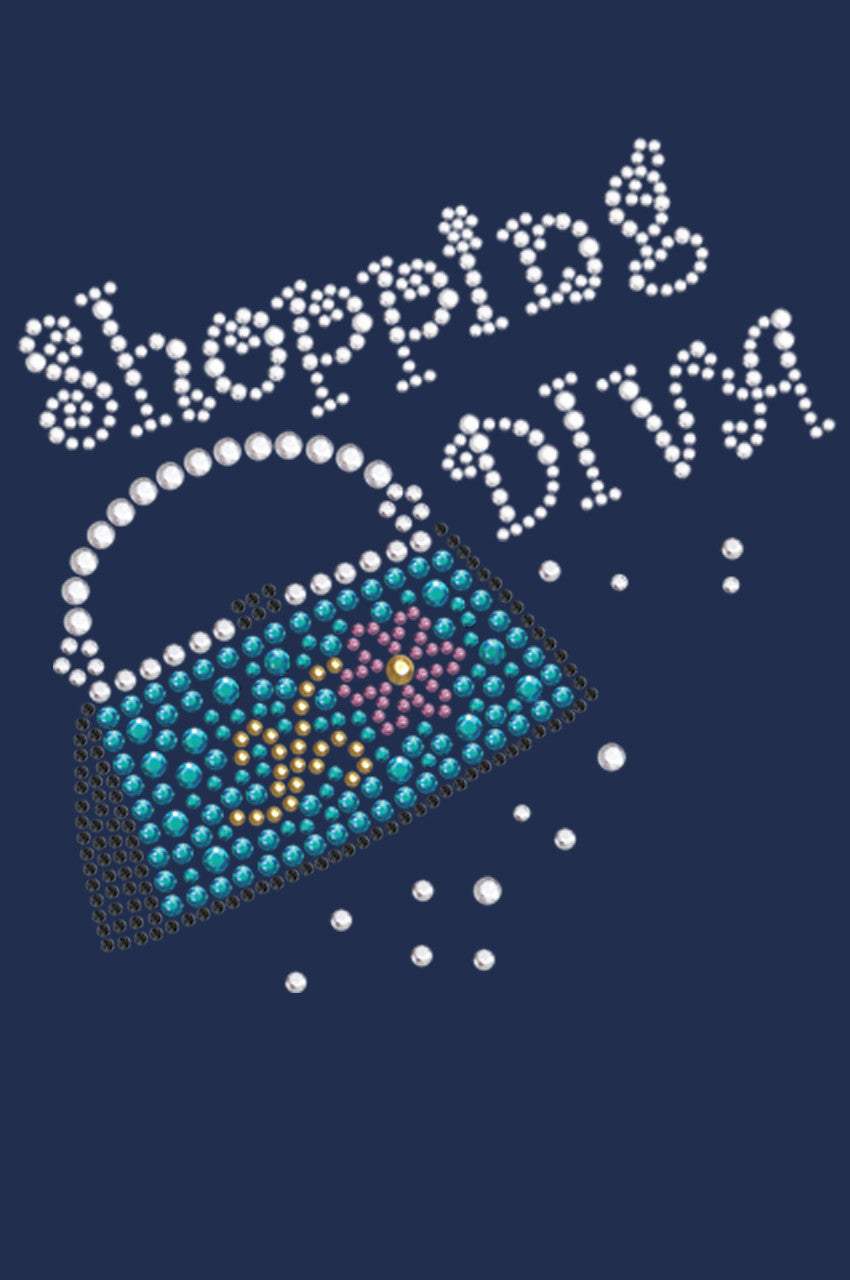 Shopping Diva - Handbag - Womens T-shirt