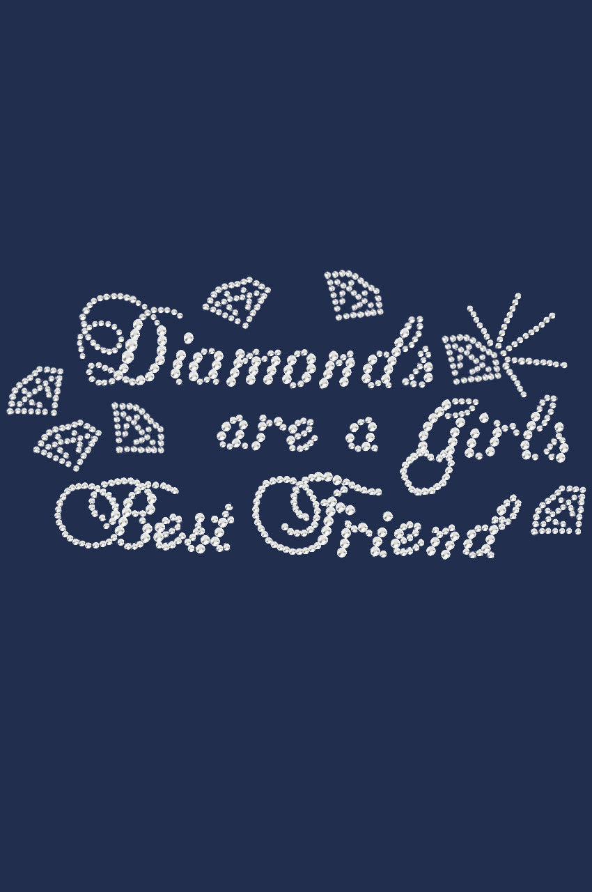 Diamonds are a Girls Best Friend 1 - Womens T-shirt