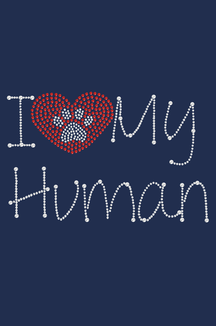 I Love My Human - bandana