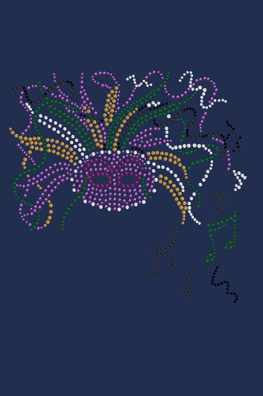 Mask with Music Notes - Women's T-shirt