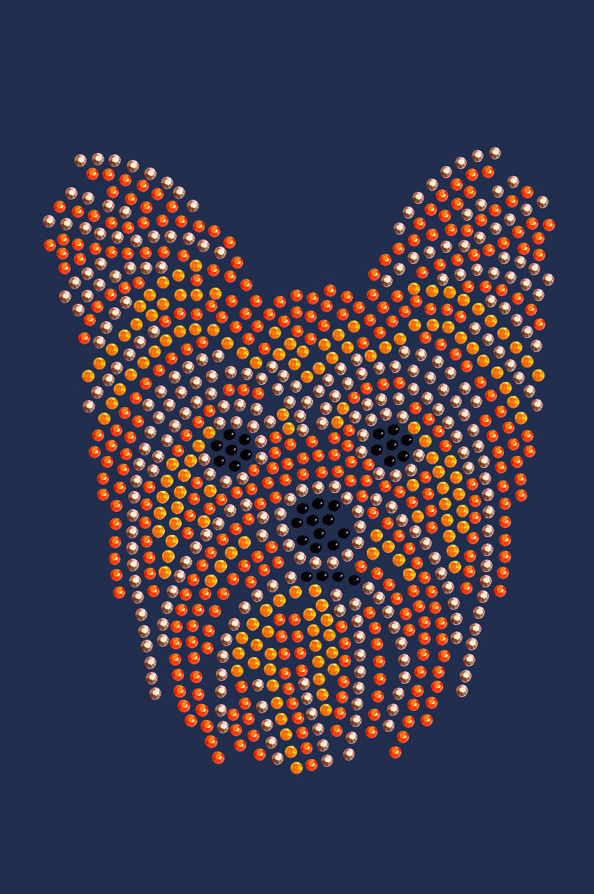 Yorkie Face 2 - bandana