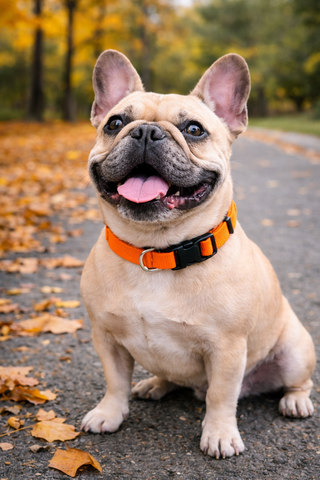 Parisian Pet Nylon Collar-Orange