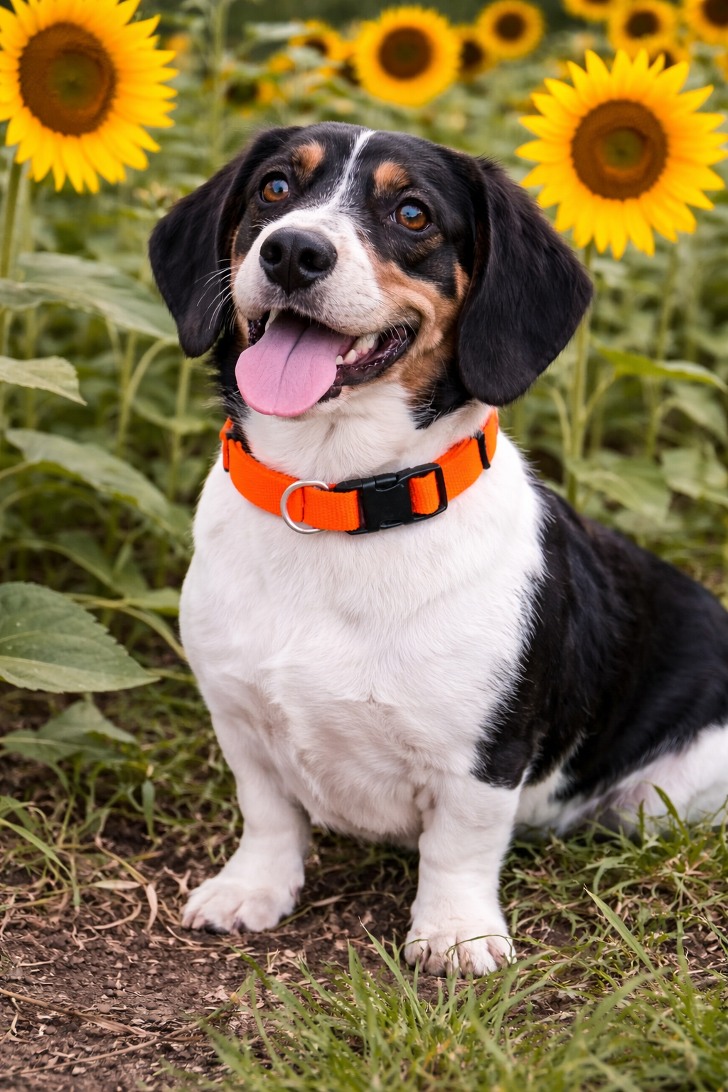 Parisian Pet Nylon Collar-Orange