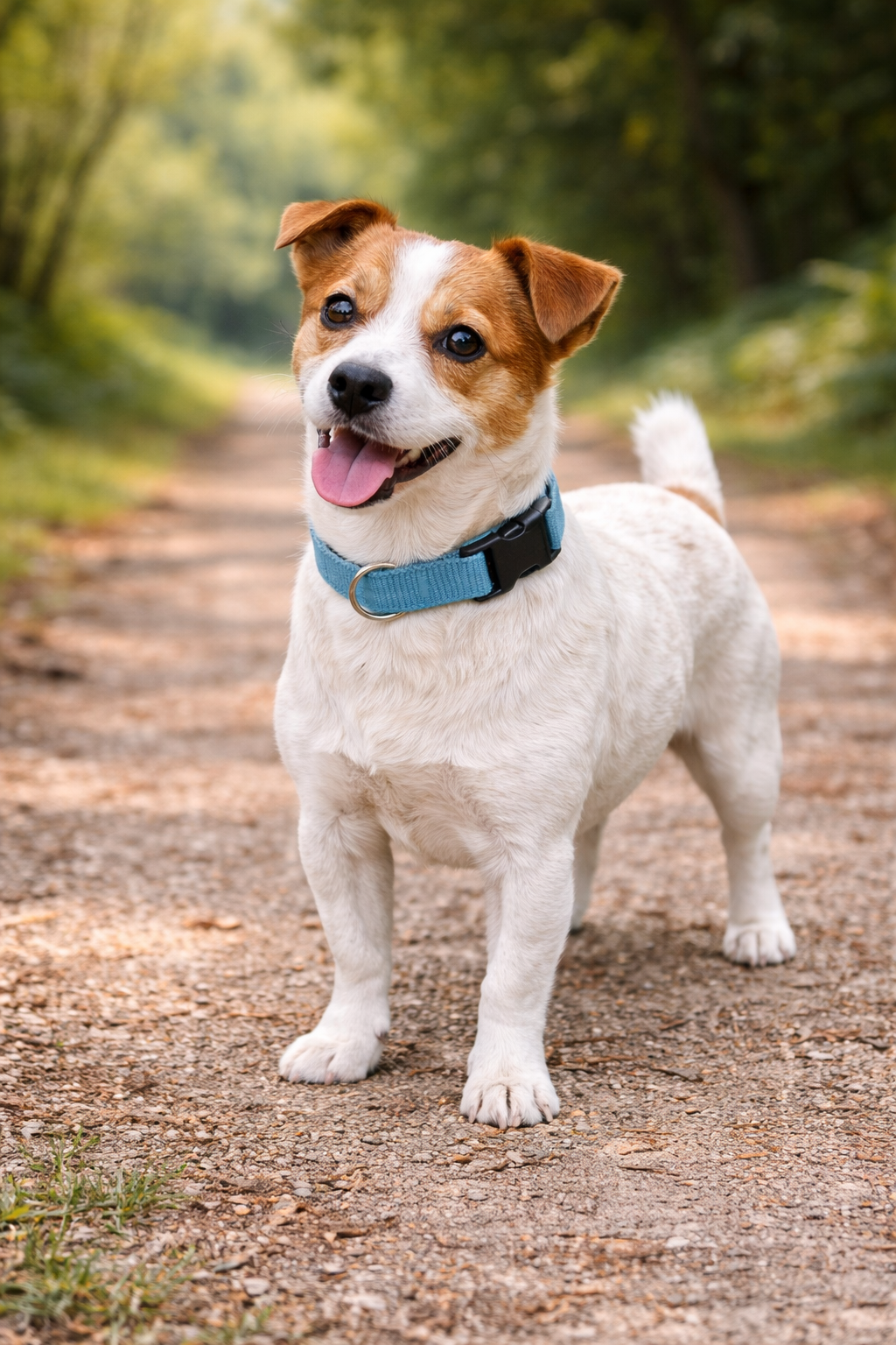 Parisian Pet Nylon Collar-Light Blue