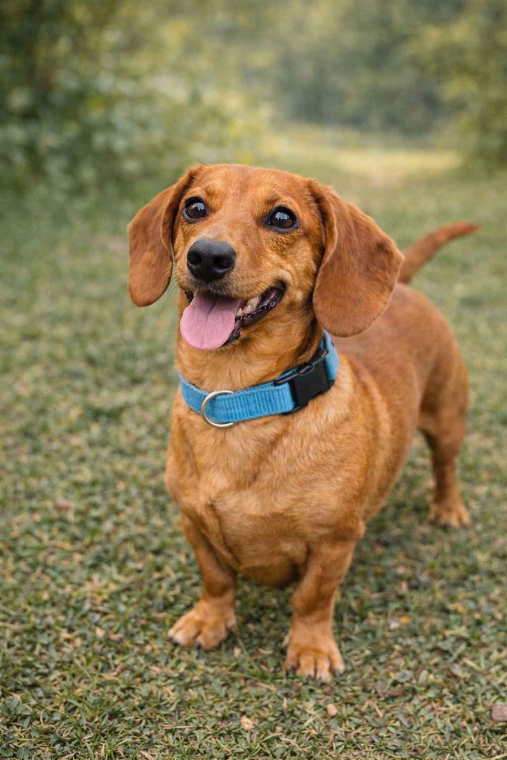 Parisian Pet Nylon Collar-Light Blue