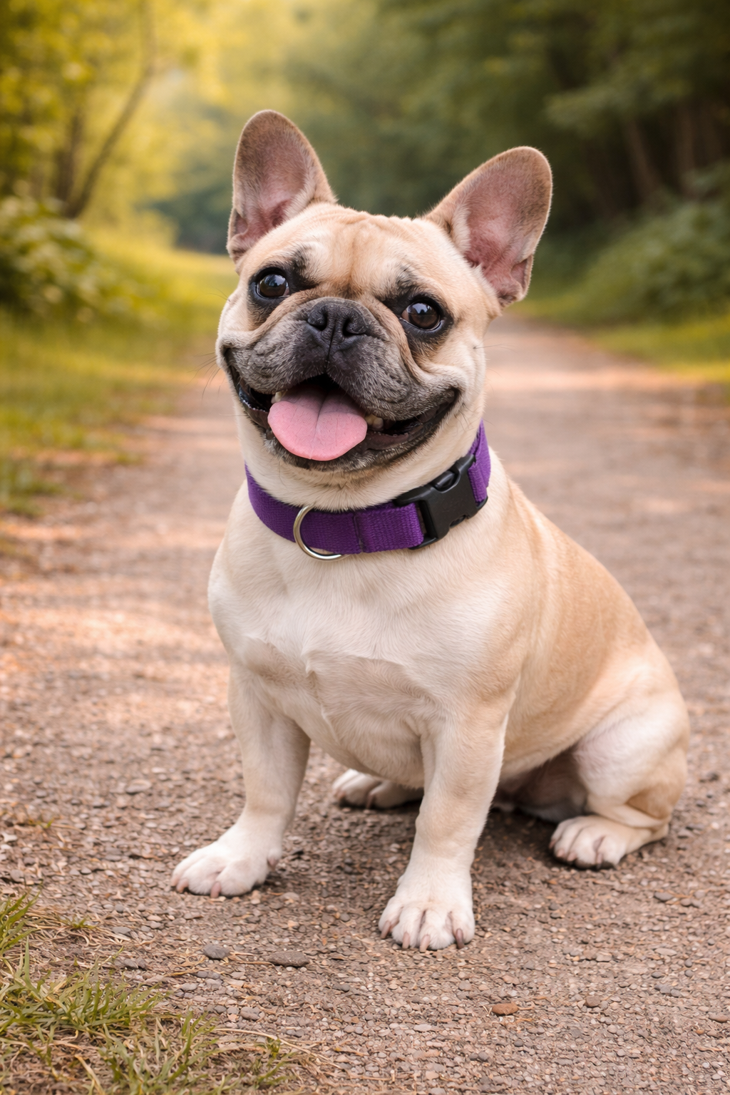 Parisian Pet Nylon Collar-Lilac