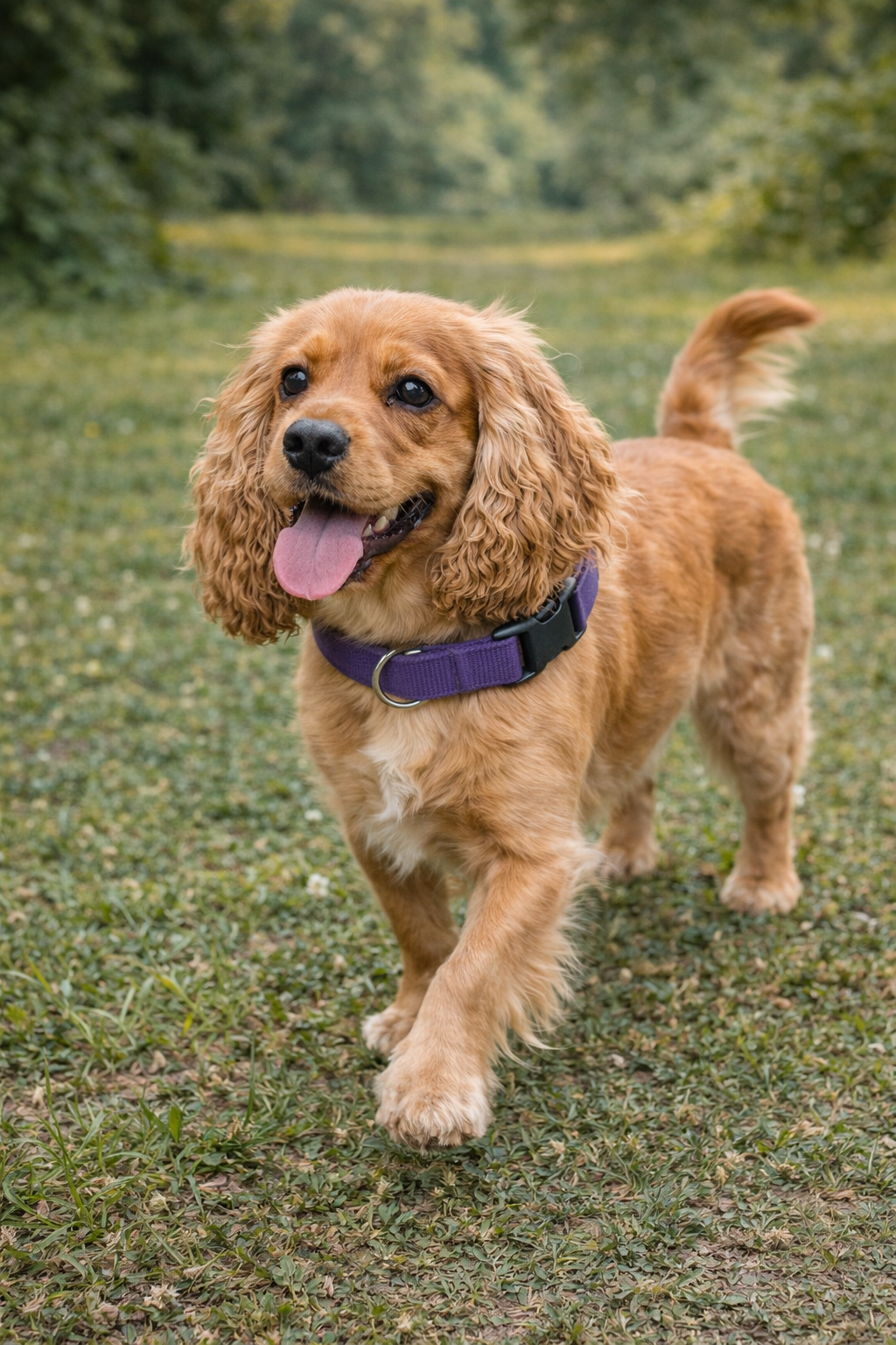 Parisian Pet Nylon Collar-Lilac
