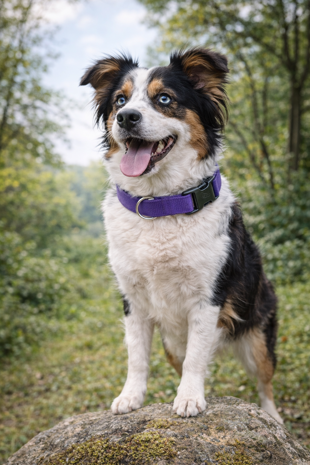 Parisian Pet Nylon Collar-Lilac