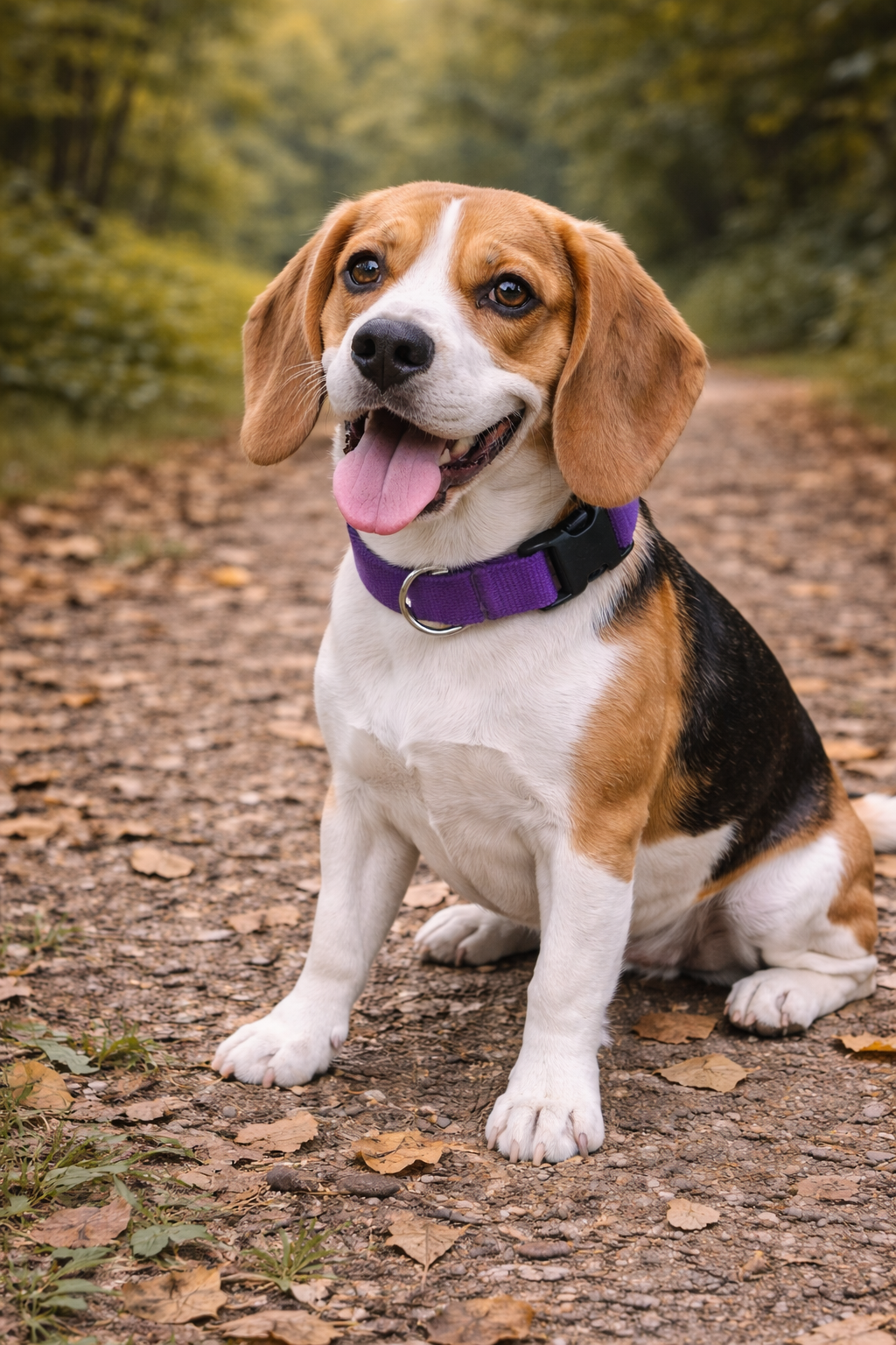 Parisian Pet Nylon Collar-Lilac