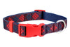 Parisian Pet Scottish Plaid Collar-Red Plaid