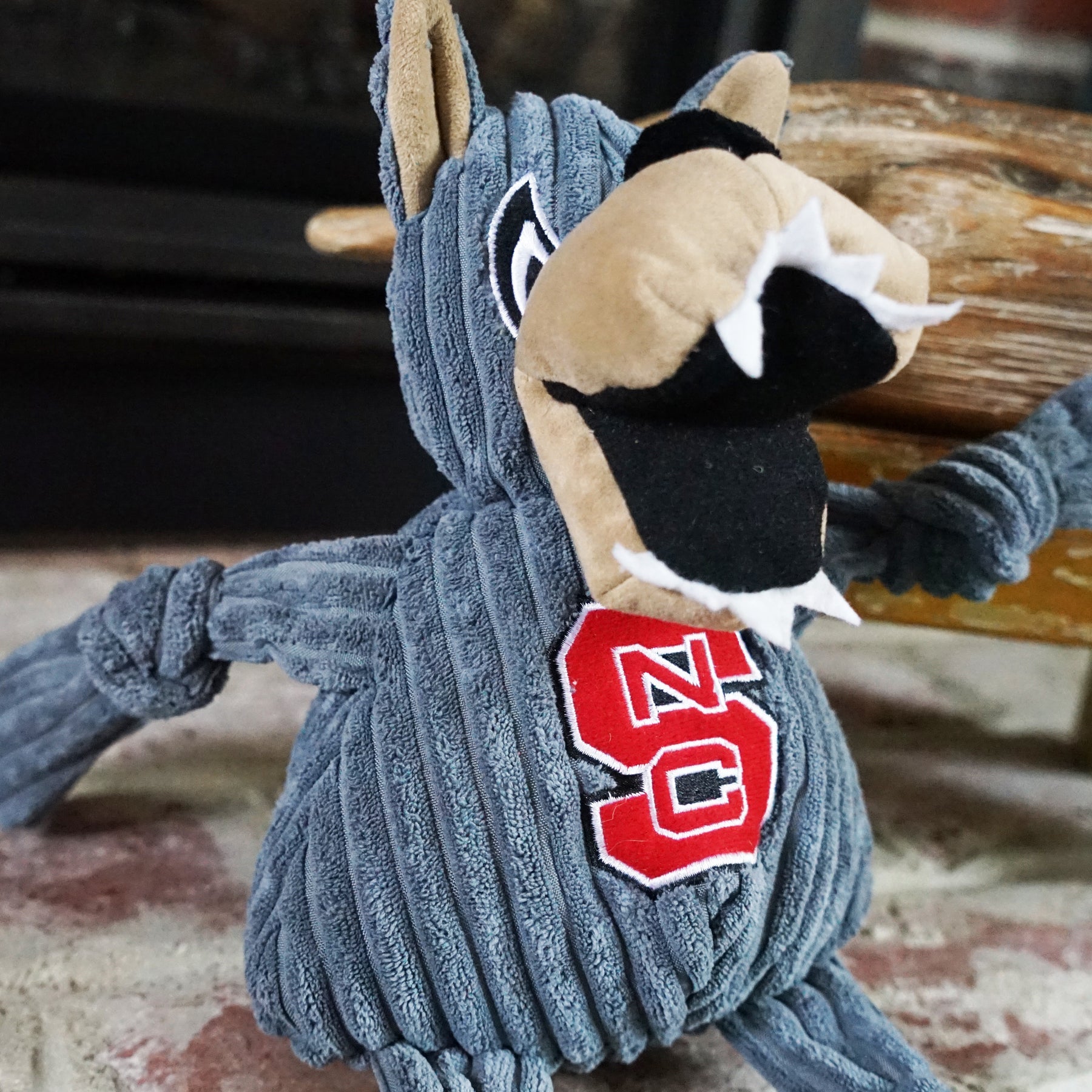 NCAA North Carolina State University, Mr. Wuf Knottie Plush Dog Toy