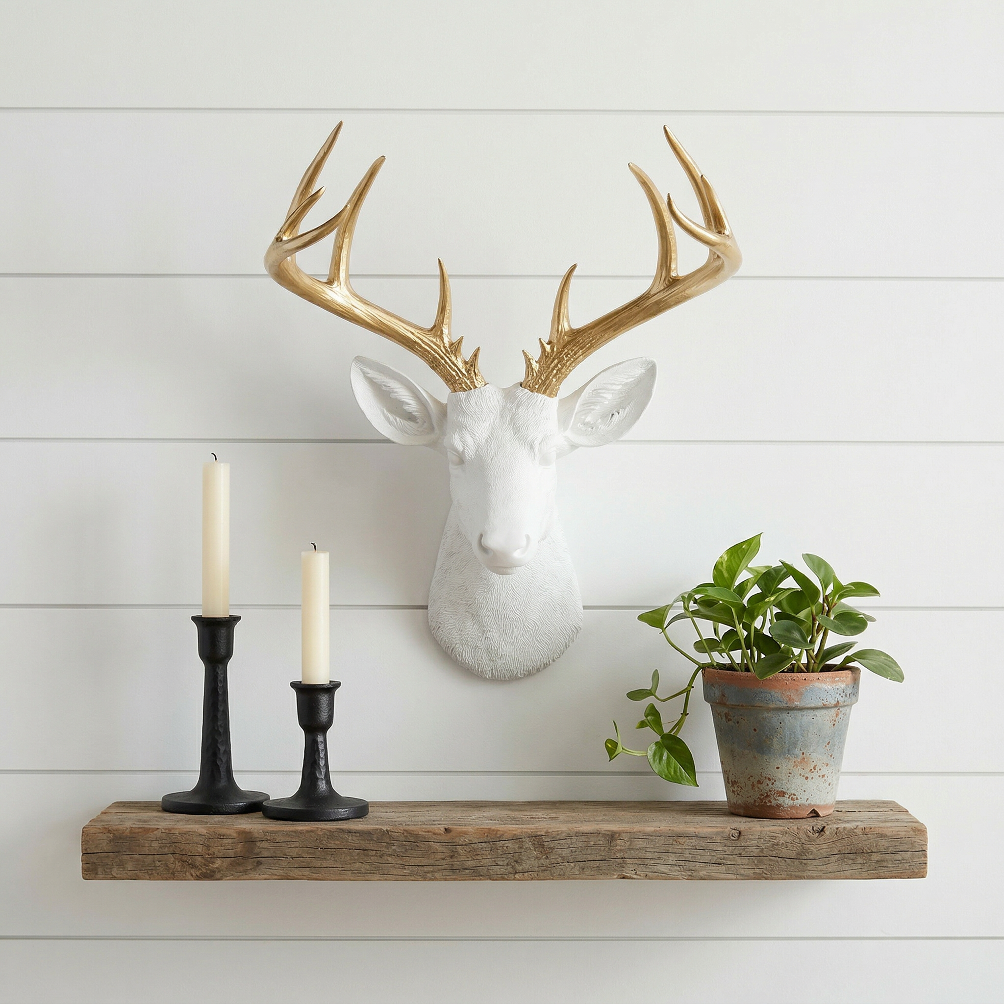 Faux Deer Sculpture
