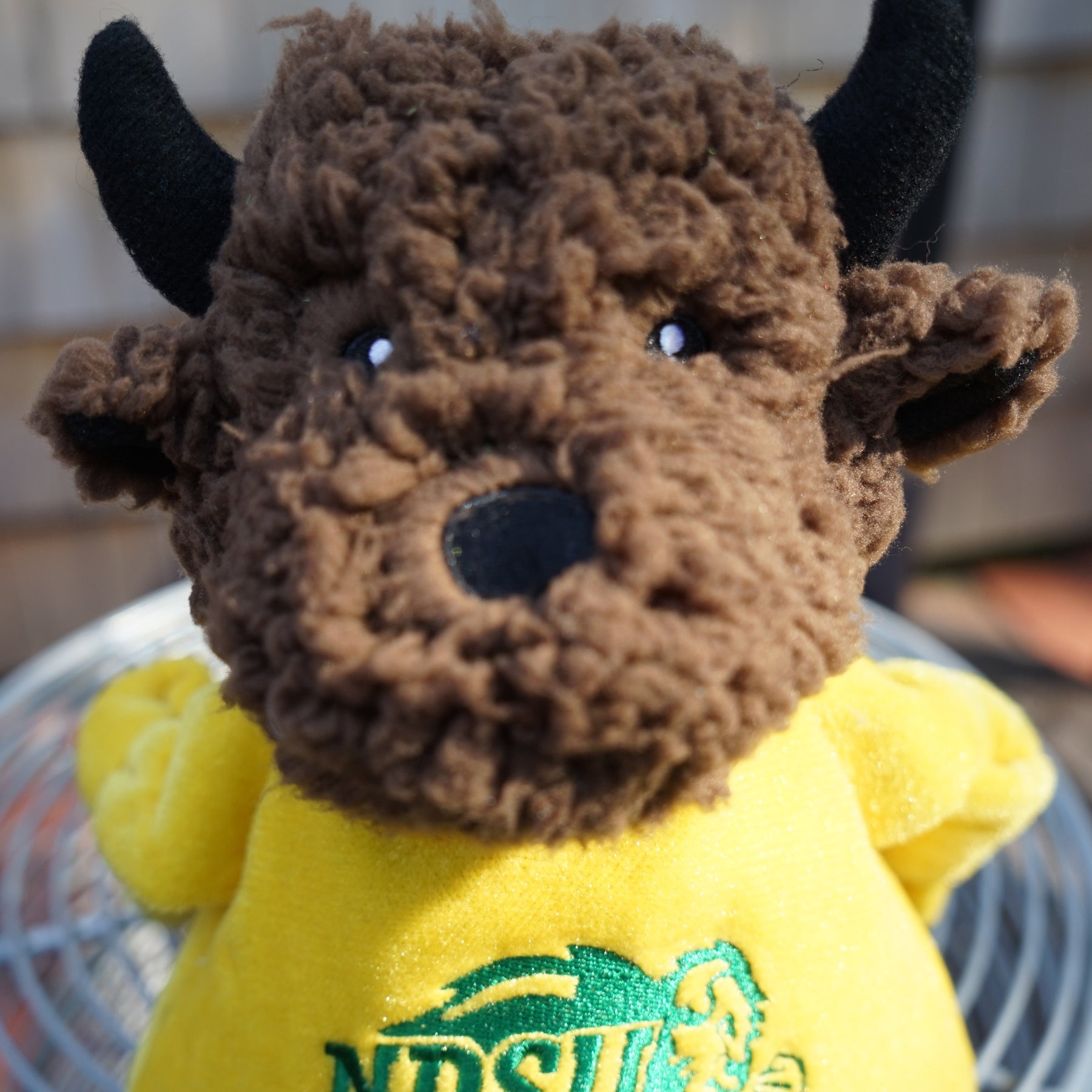 NCAA North Dakota State University, Thundar The Bison Knottie Plush Dog Toy