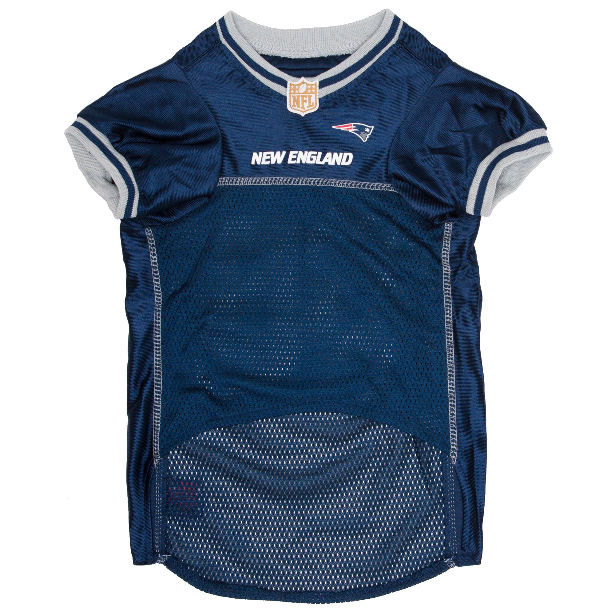 New England Patriots Mesh Pet Jersey