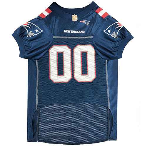 New England Patriots Pet Striped Jersey