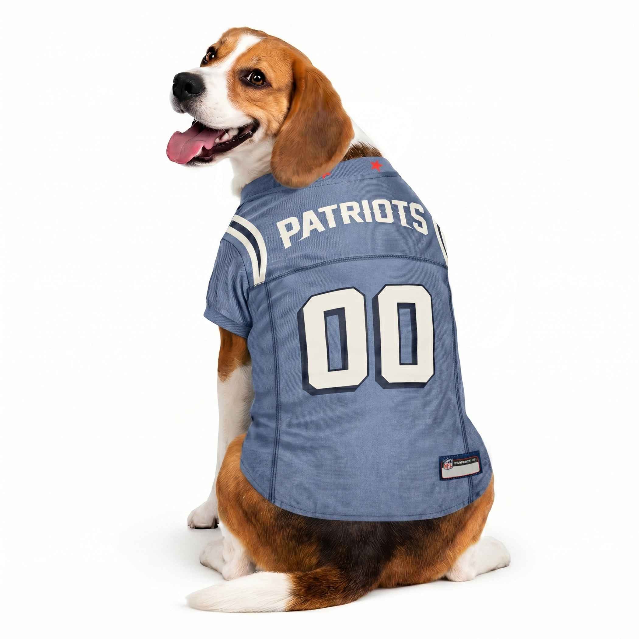 NFL New England Patriots Rivalry Pet Jersey