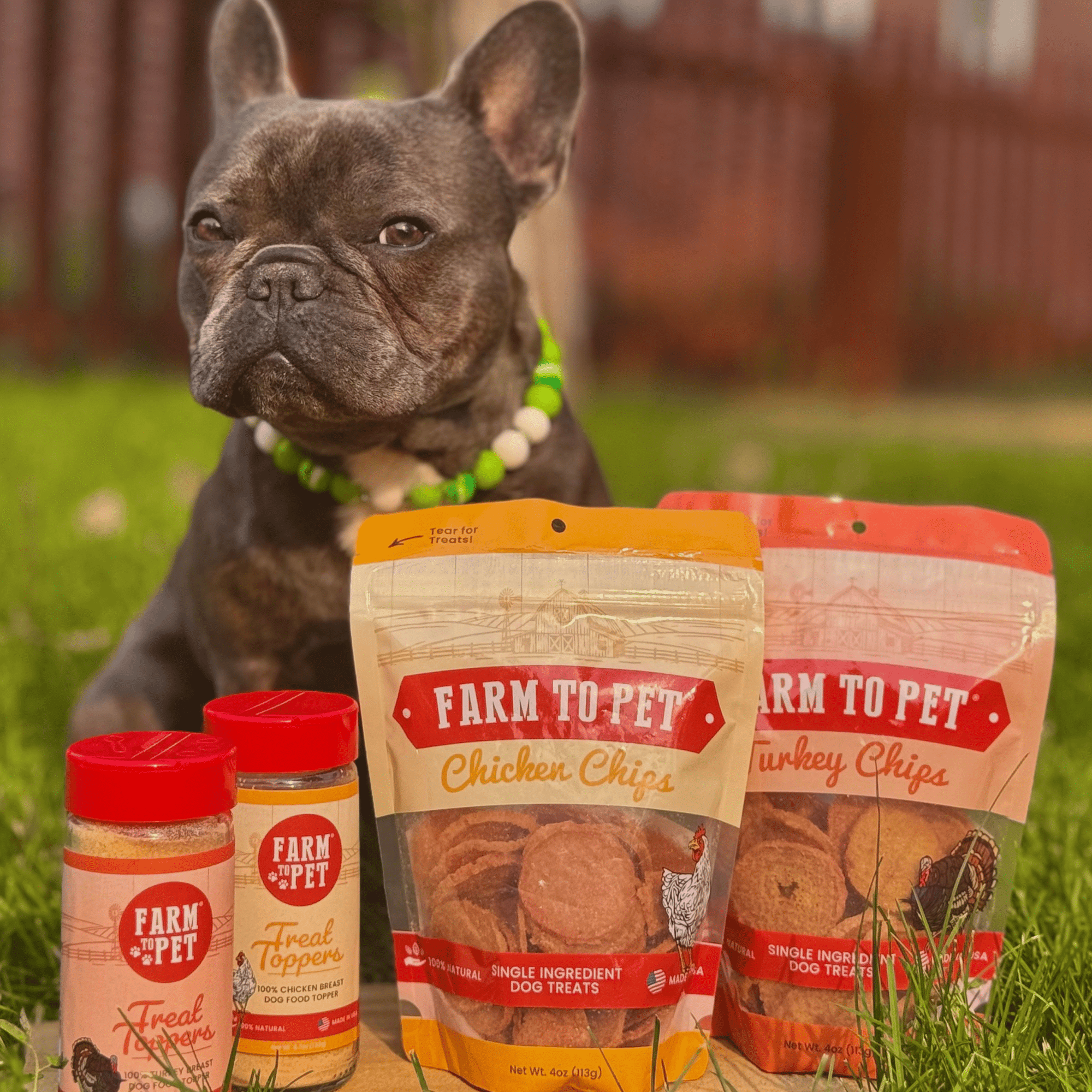 Farm To Pet Chicken and Turkey Dog Food Topper Bundle