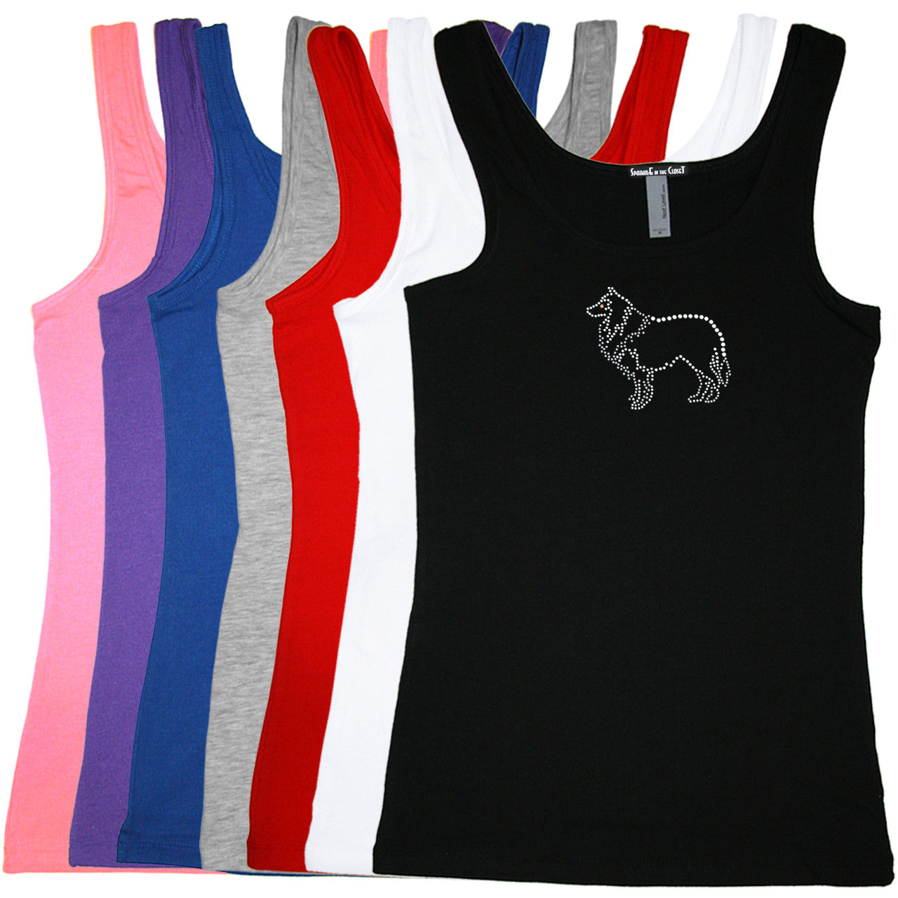 Collie Outline - Women's T-shirt