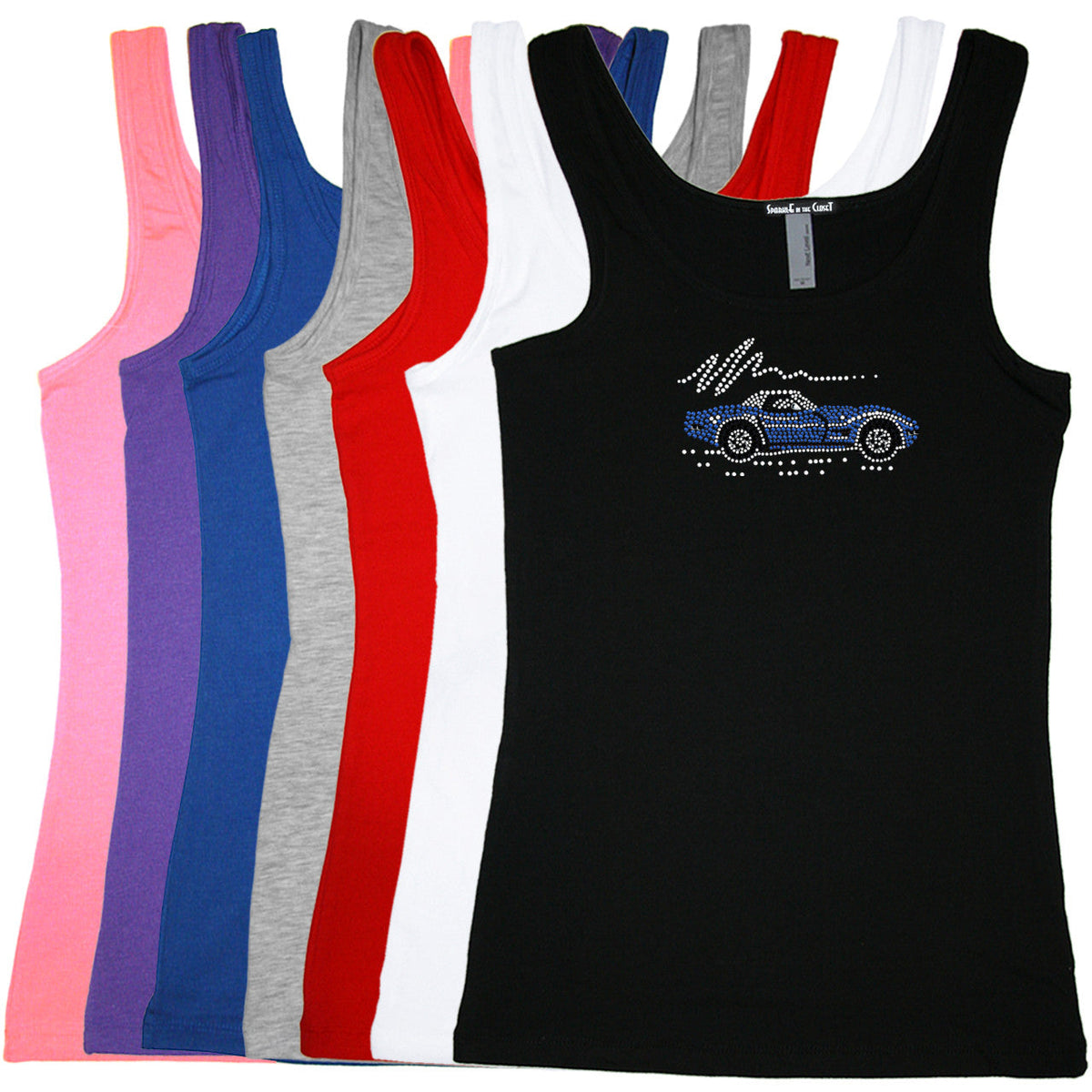 Blue Corvette - Womens T-shirt