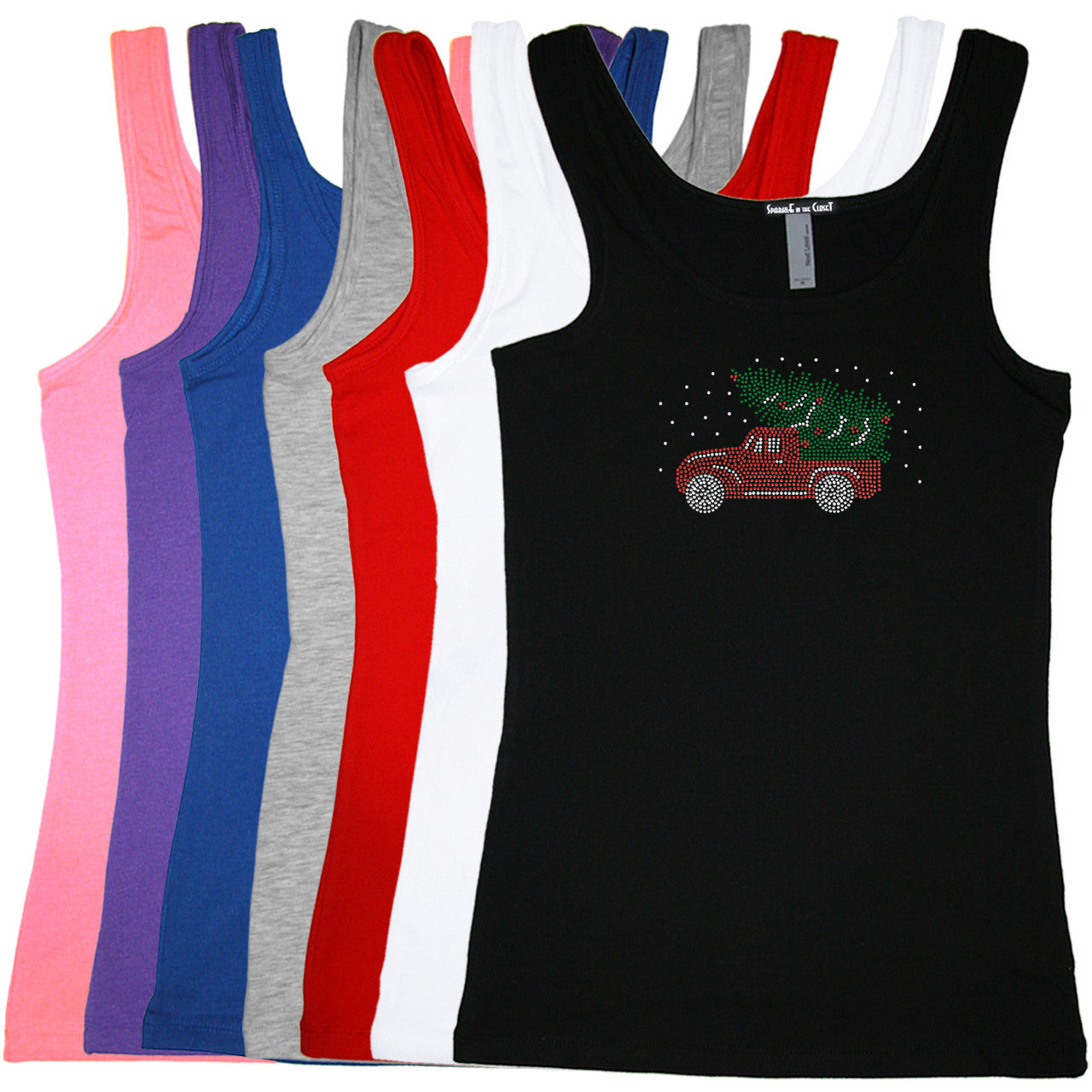 Christmas Truck (Small) - Womens Tee