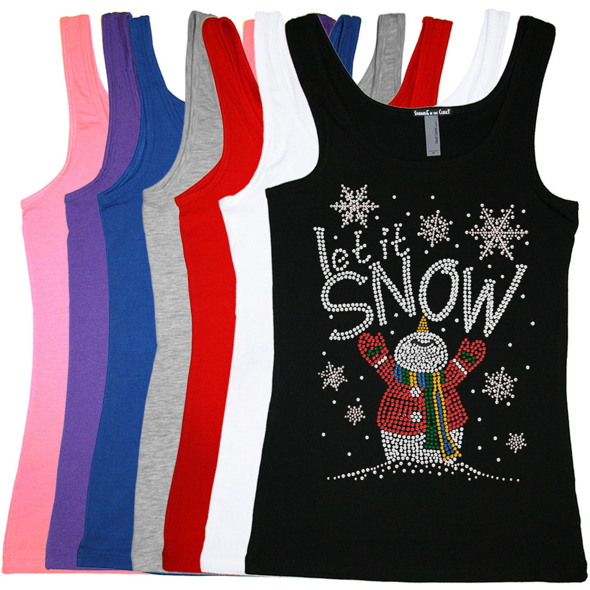 Let it Snow Snowman - Womens Tee