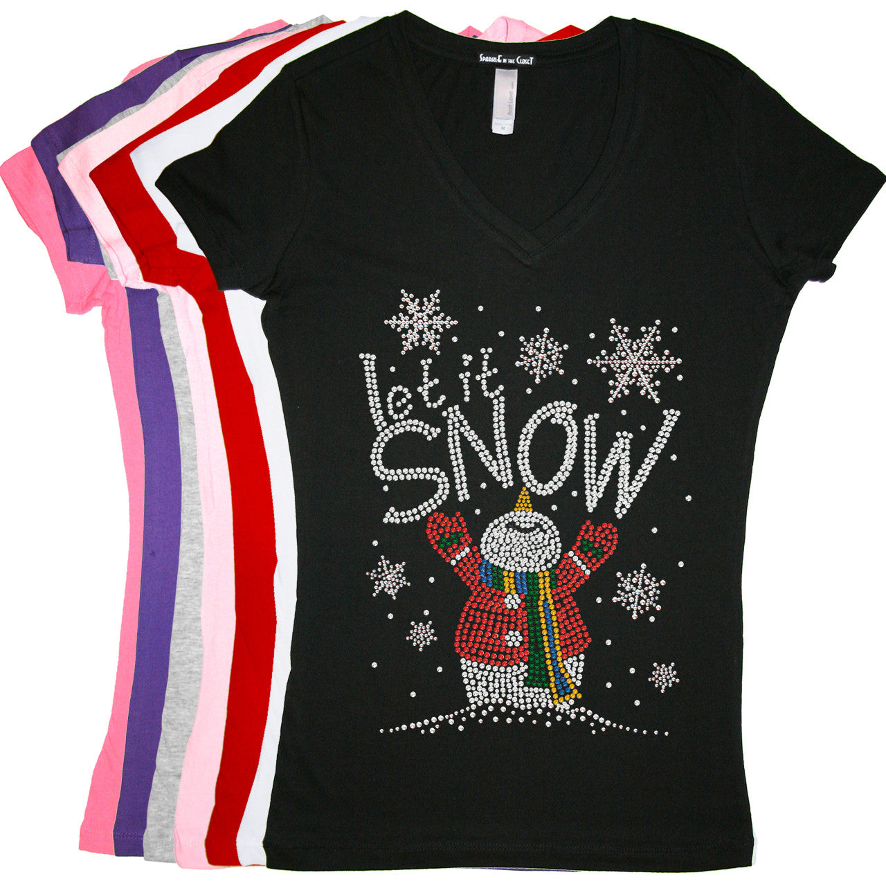 Let it Snow Snowman - Womens Tee